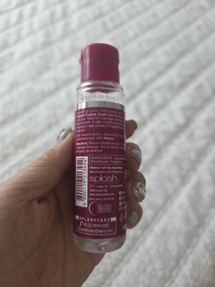 VITRESS hair cuticle coat classic Reviews for Dry Skin | Hwahae