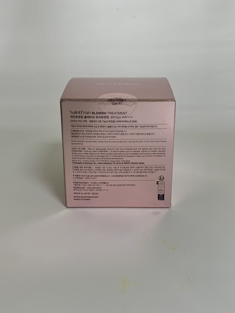 SaintFran Blemish Treatment Creme [SPF50+/PA++++] | Hwahae Global