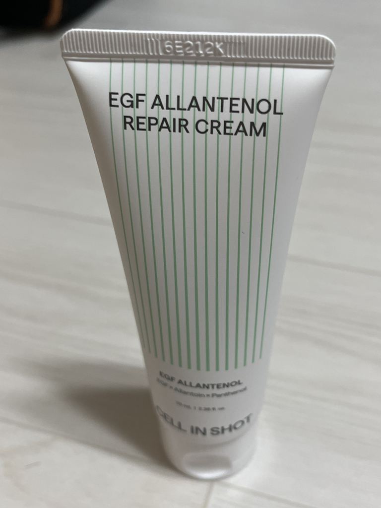 新品 セルインショット EGF ALLANTENOL REPAIR CREAM セルインショット EGFアランテノールリペアクリーム | 【韓国コスメ