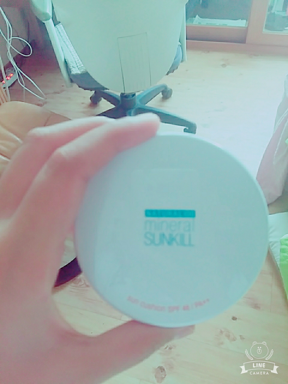 天然100矿物防晒隔离霜 [SPF46/PA++]的真实用户使用照片