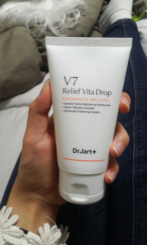 Real user review photo of V7 Relief Vitadrop