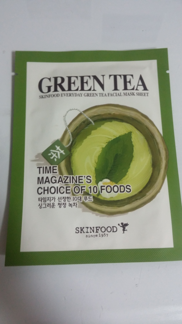 SKINFOOD Everyday Facial Mask Sheet [Green Tea] review image