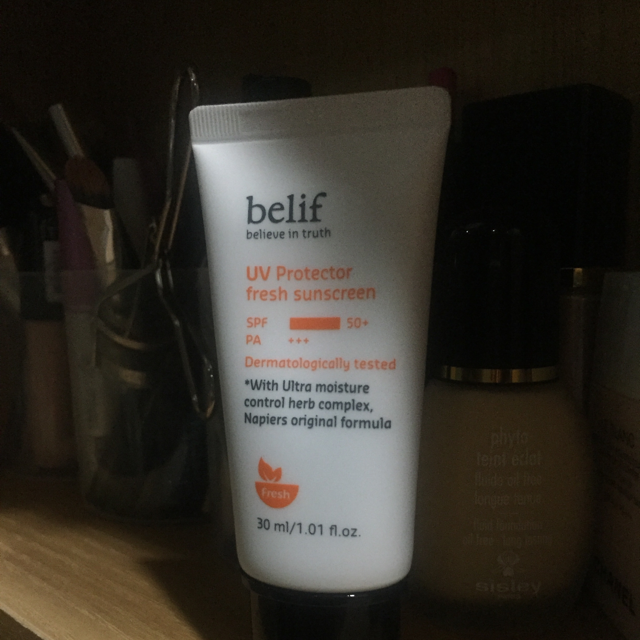 Real user review photo of UV Protector Fresh Sunscreen [SPF50+/PA+++]