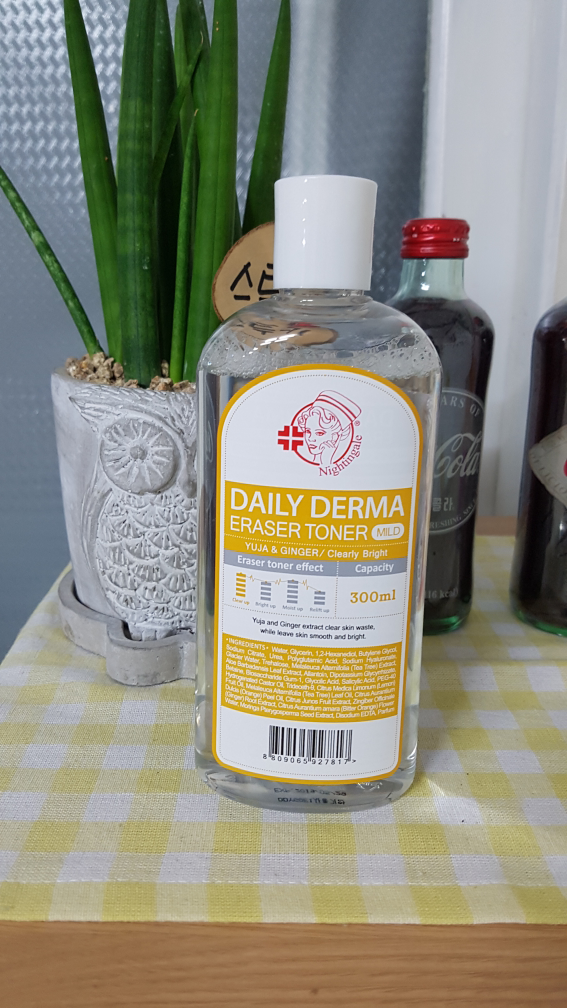 Nightingale Daily Derma Eraser Toner Mild [Yuzu & Ginger] review image