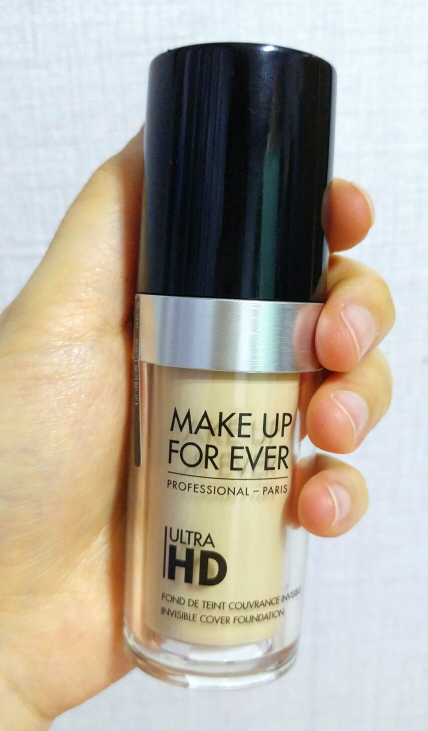 Real user review photo of Ultra HD Invisible Cover Foundation [117=Y225 Marvel]