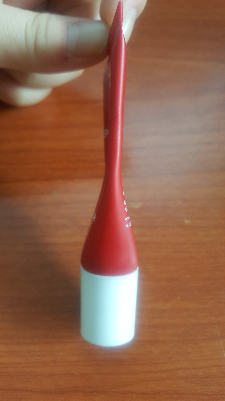 Real user review photo of red spot cream