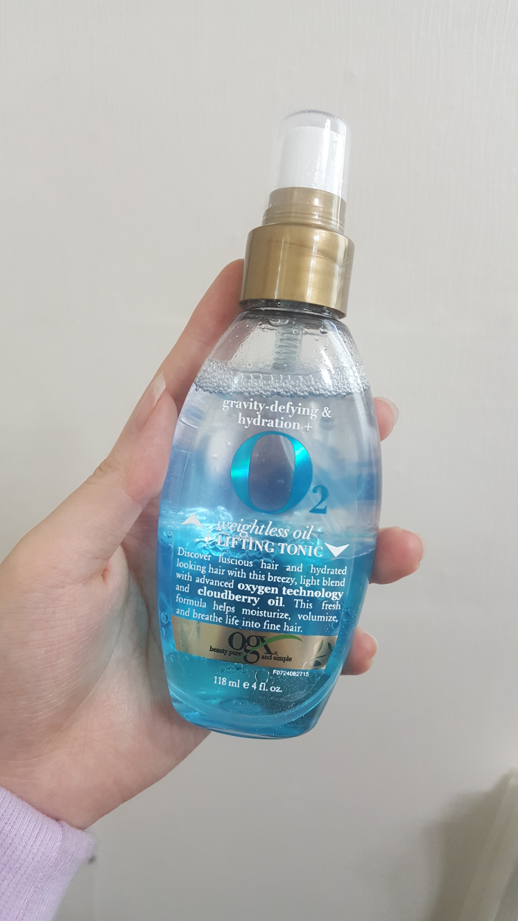 重力抗衡和补水增强洗发水 (氧化洗发水)的真实用户使用照片