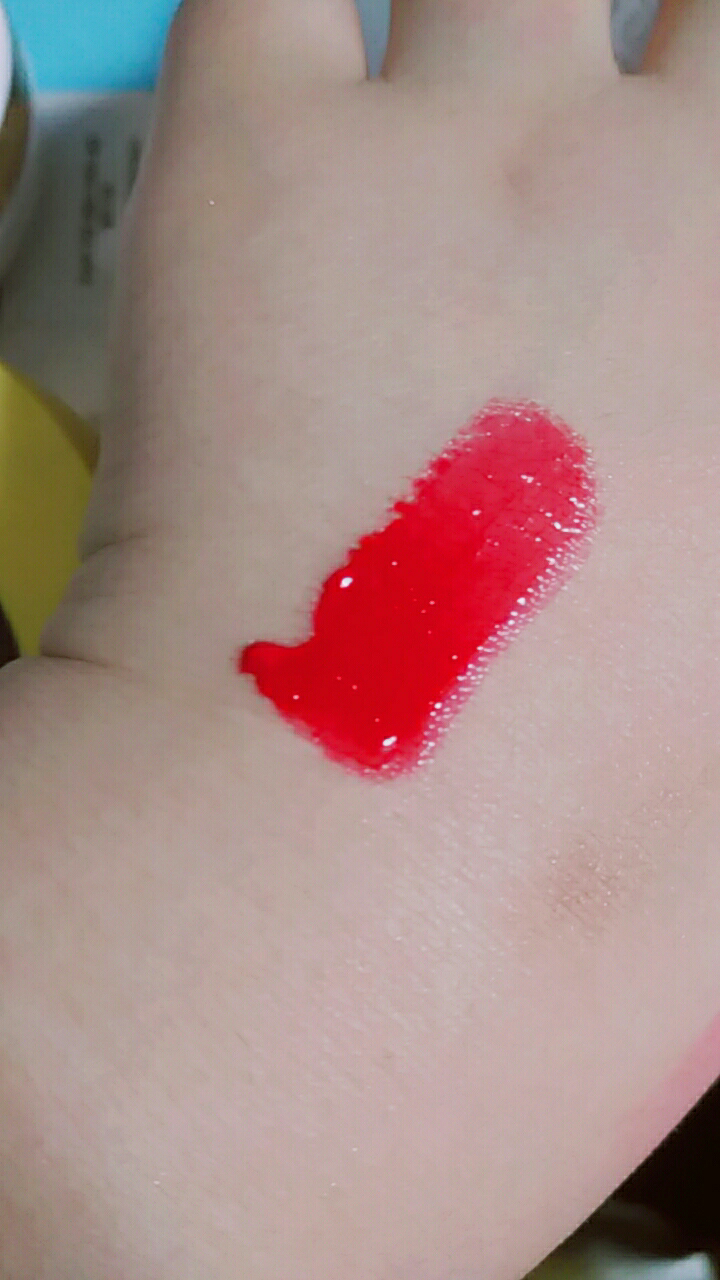 Real user review photo of Dear Darling Oil Tint [PK002 Cherry Berry Jelly]