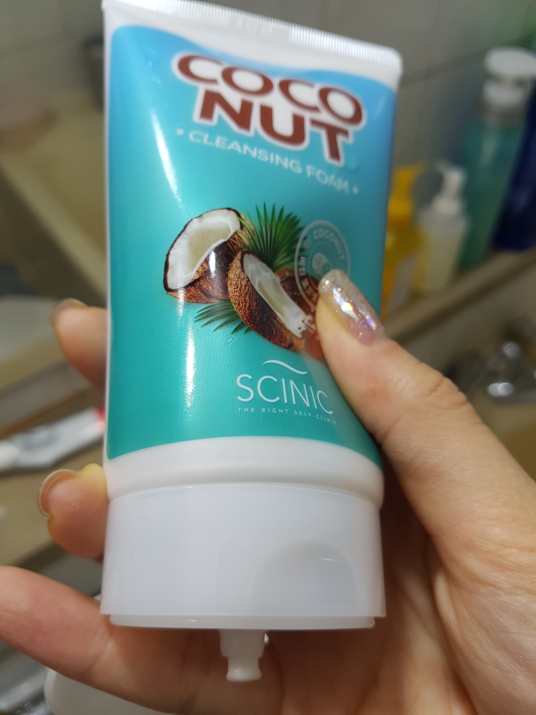 Real user review photo of Coconut Cleansing Foam