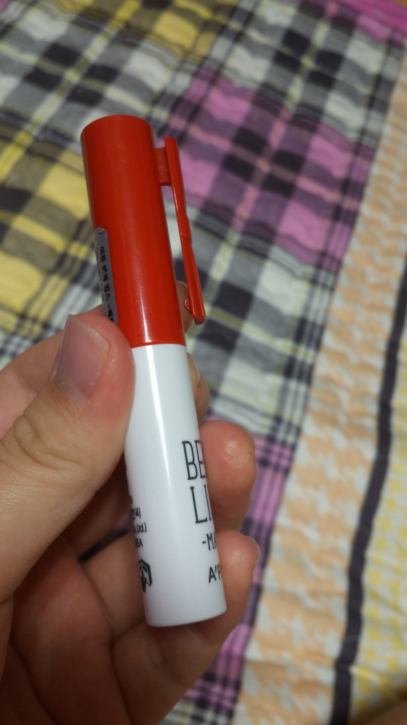 Real user review photo of Bebe Lips [MOR01 Bebe Grapefruit]