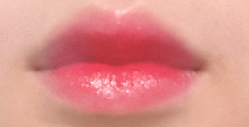 Real user review photo of Dear Darling Oil Tint [PK002 Cherry Berry Jelly]