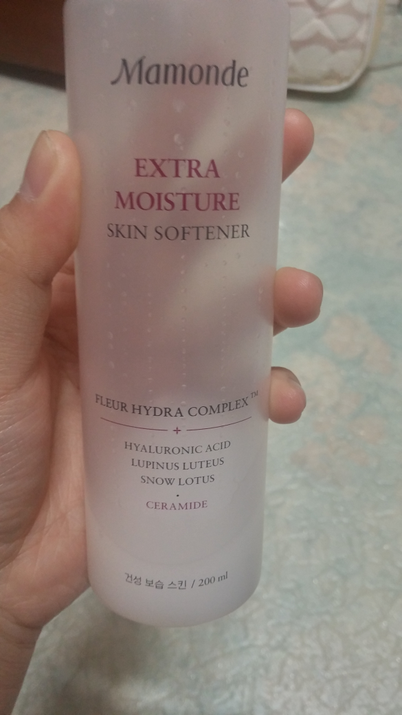 Real user review photo of Extra Moisture Skin Softener