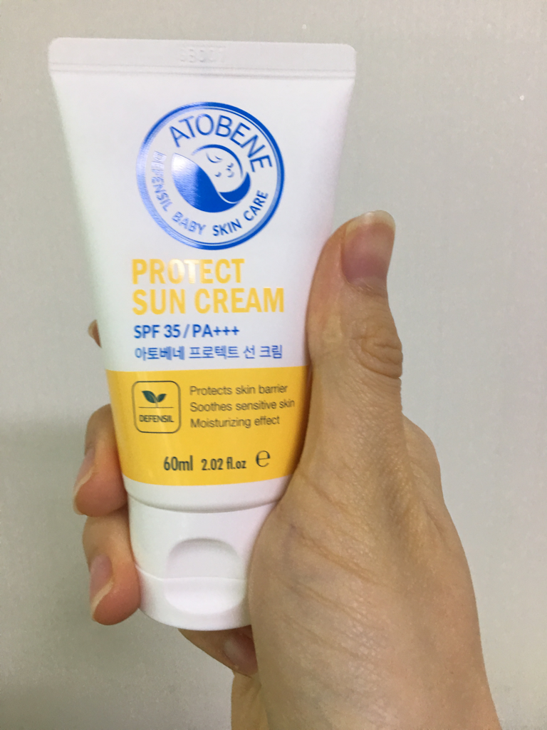 Defencil Protect 婴儿防晒霜 [SPF35/PA+++] [SPF35/PA+++]。的真实用户使用照片
