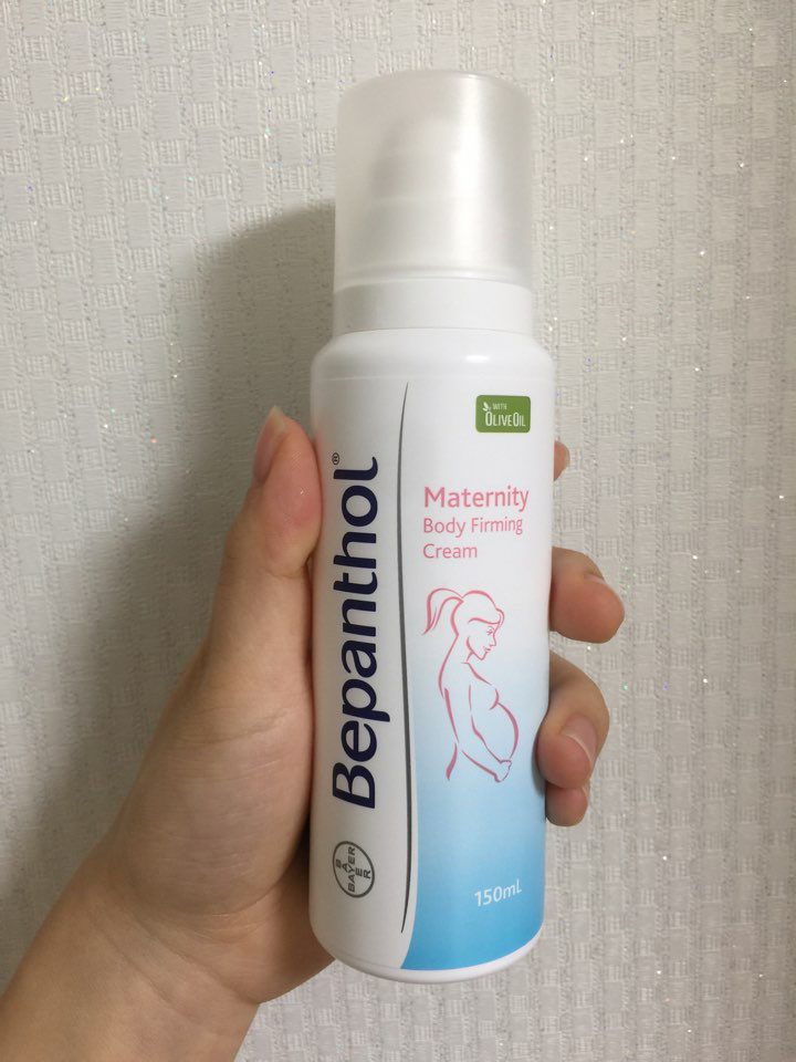 孕期身体紧致霜的真实用户使用照片