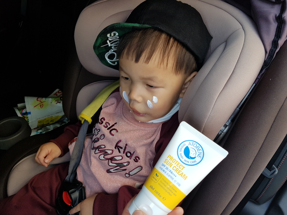Defencil Protect 婴儿防晒霜 [SPF35/PA+++] [SPF35/PA+++]。的真实用户使用照片