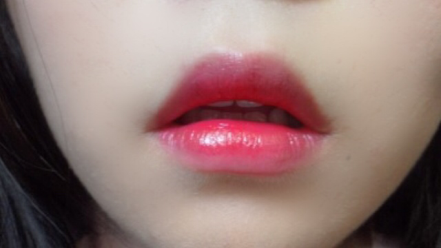 Real user review photo of Dear Darling Oil Tint [PK002 Cherry Berry Jelly]