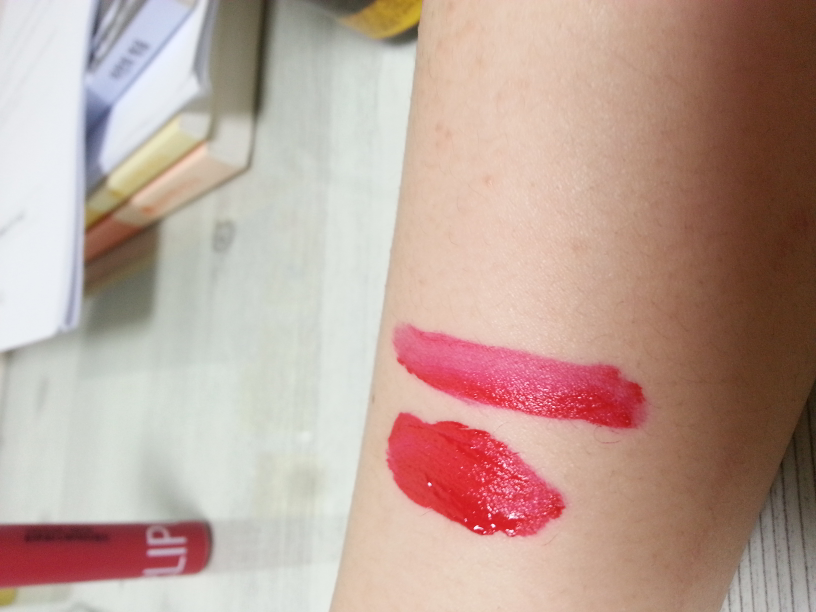 Real user review photo of Lip Cover Color Tint [No. 06 Tone Up Red]