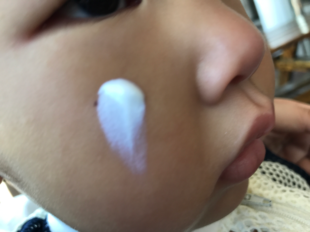 Defencil Protect 婴儿防晒霜 [SPF35/PA+++] [SPF35/PA+++]。的真实用户使用照片