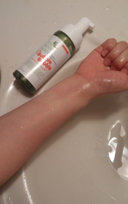 泡泡泡沫洁面乳的真实用户使用照片