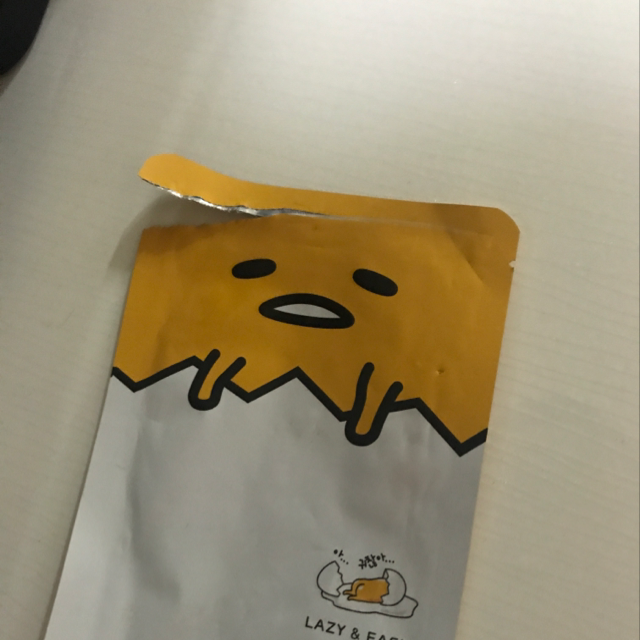 HOLIKAHOLIKA Gudetama It's Okay to Be Lazy Edition Character Mask Sheet review image
