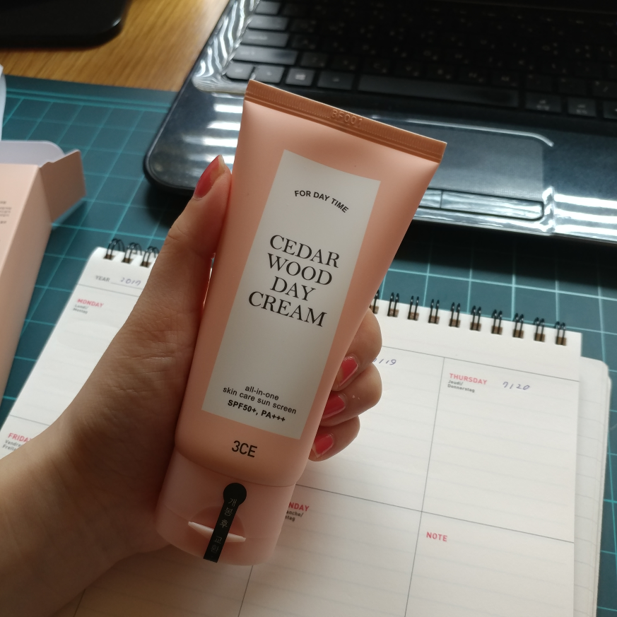 Real user review photo of Cedarwood Day Cream [SPF50+/PA+++]