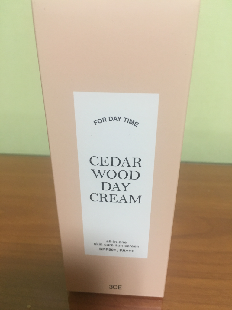 3CE Cedarwood Day Cream [SPF50+/PA+++] review image