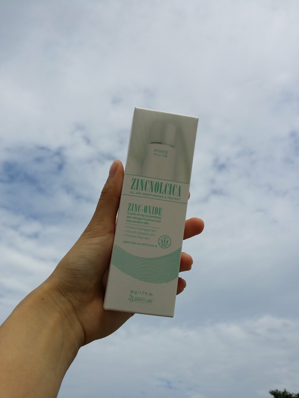 Real user review photo of Zinc Norcica (inner protection cream)