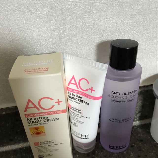 Real user review photo of AC+ All-in-One Magic Cream