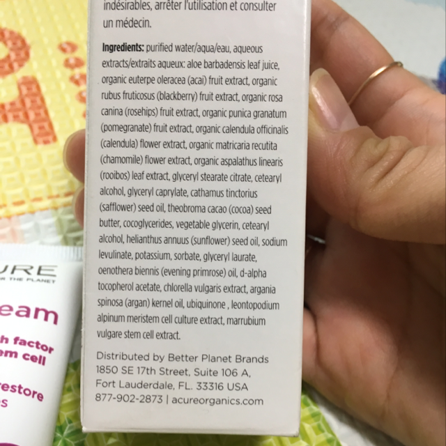 아큐어® (ACURE®) 아이 크림 review image