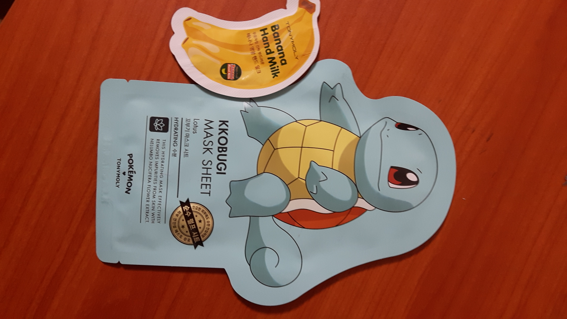 TONYMOLY Pokemon_Squirtle Mask Sheet review image