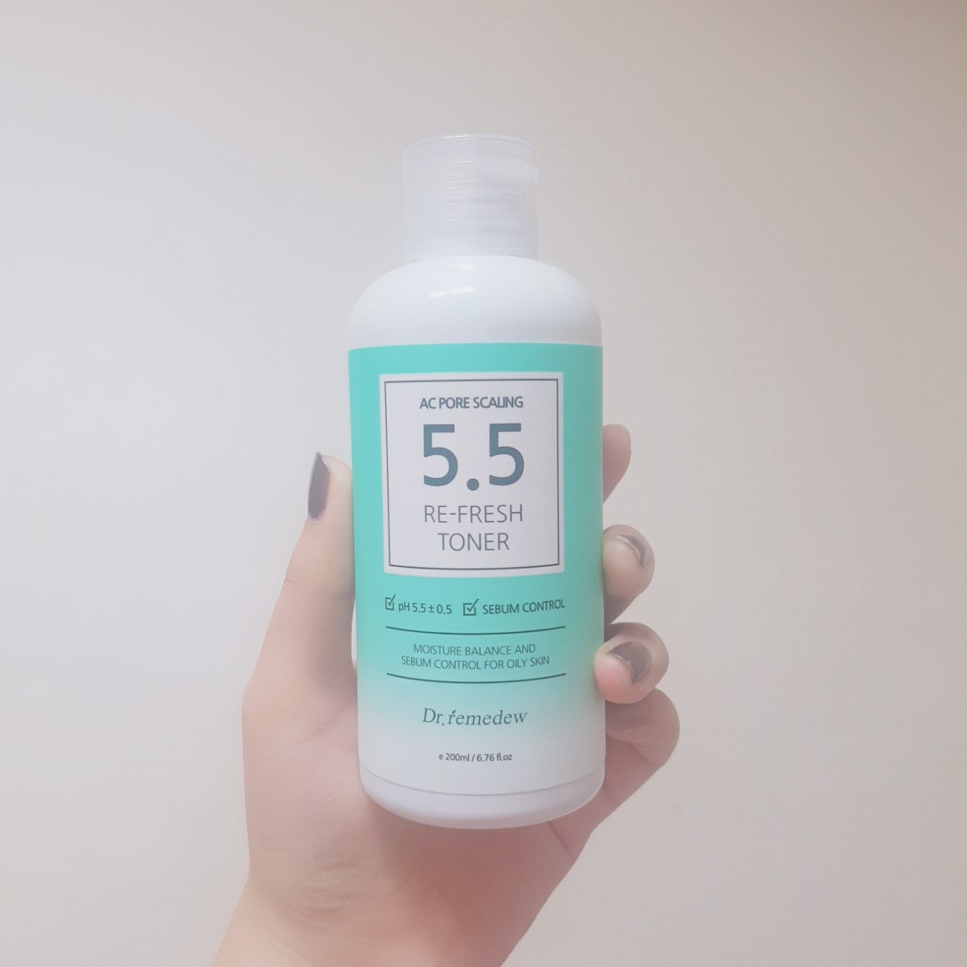 AC 毛孔细致化5.5补水花香爽肤水的真实用户使用照片