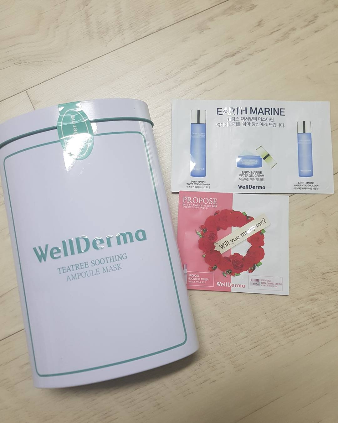 WellDerma 茶树精华舒缓安瓿面膜 common.review image