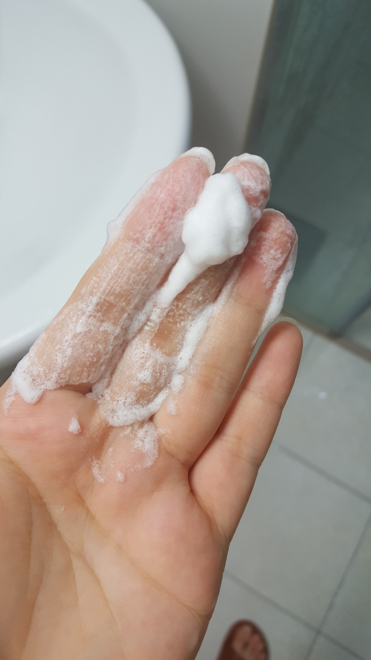 Real user review photo of Perfect Gommage Cleanser