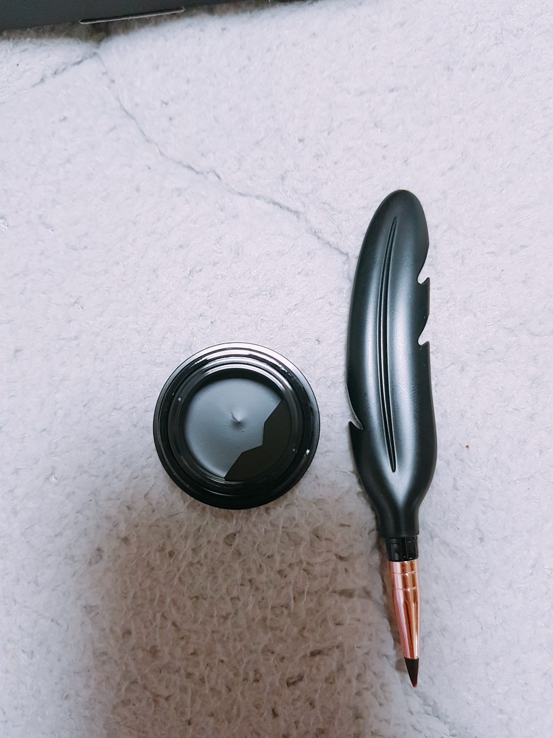 Real user review photo of Mark Waterproof Gel Liner [Black]
