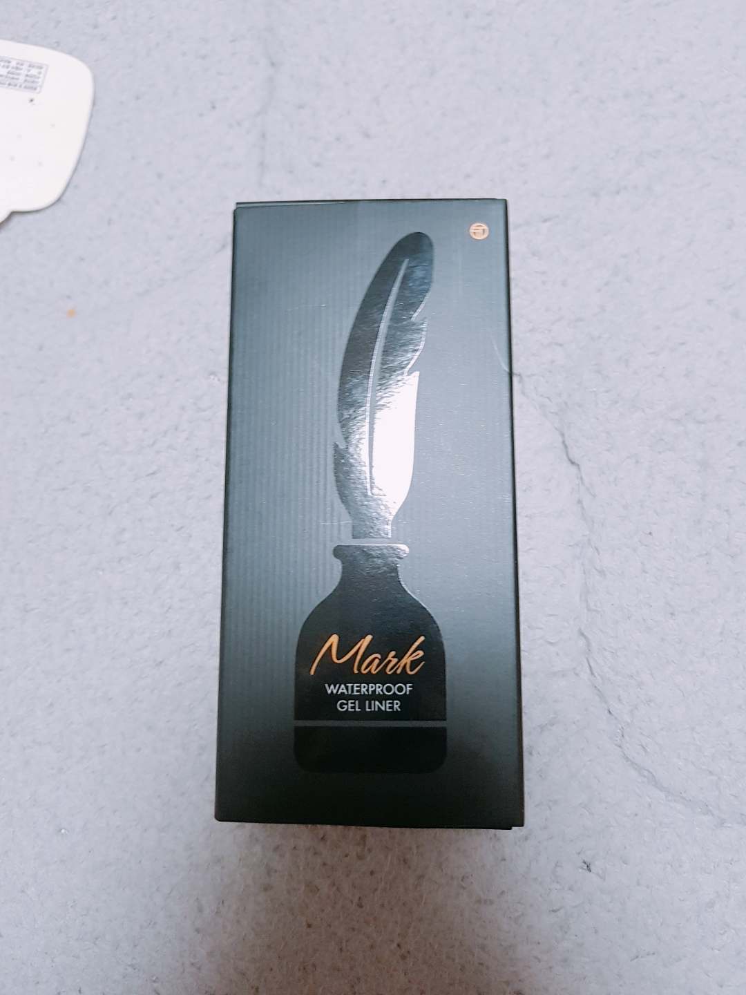 Real user review photo of Mark Waterproof Gel Liner [Black]
