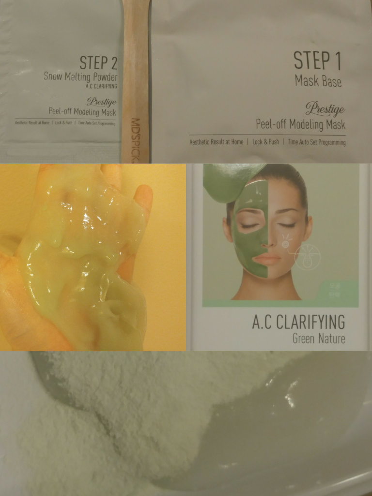 尊贵卸妆模塑面膜 [A.C清洁绿色自然]的真实用户使用照片