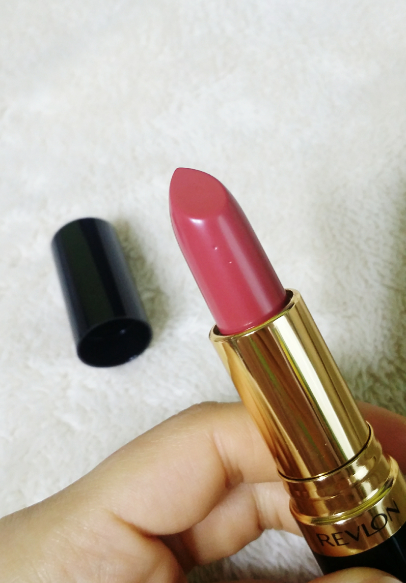 Real user review photo of Super Lustrous Lipstick [423 Pink Velvet]