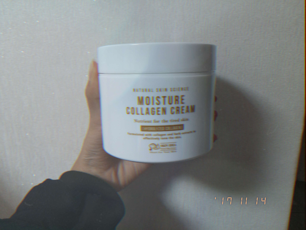 스킨아이디어 (SKINIDEA) 모이스쳐 콜라겐 크림 review image