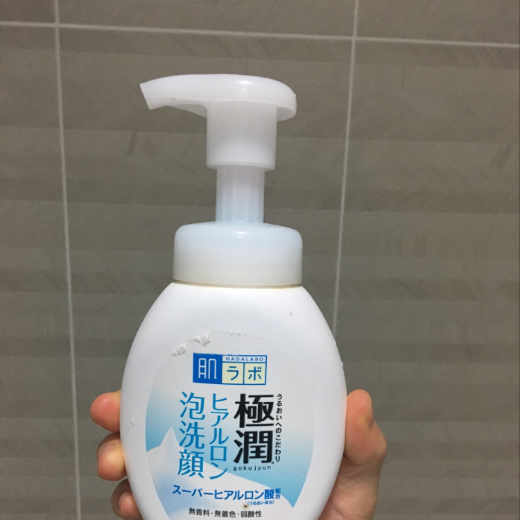 Real user review photo of Gokujun Foaming Wash
