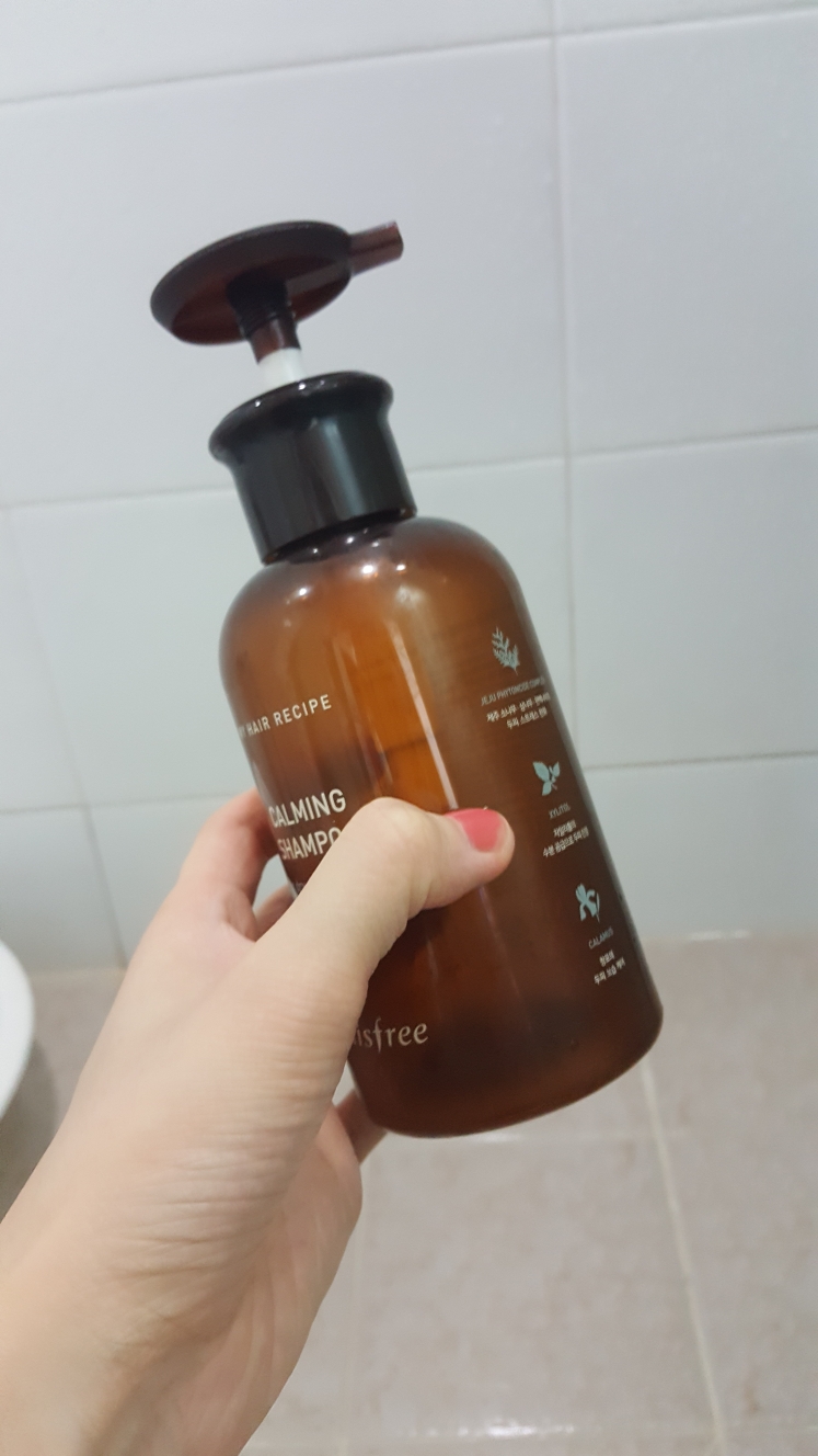 이니스프리 (INNISFREE) 마이 헤어 레시피 카밍 샴푸 (건성두피용) review image