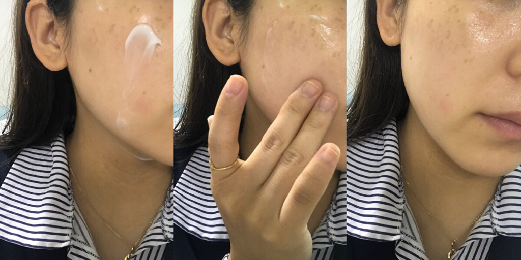 抗衰老保湿霜的真实用户使用照片