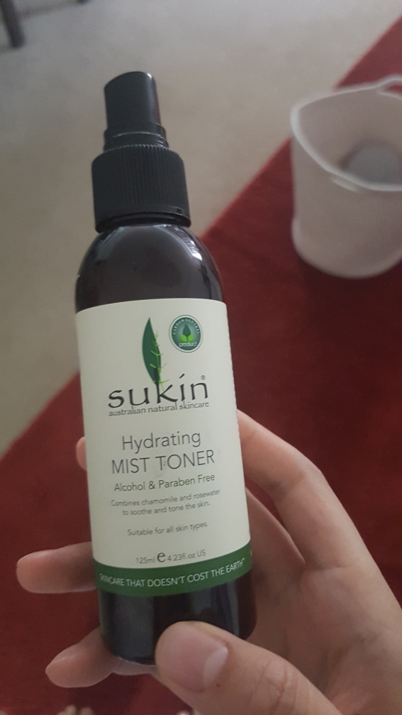 保湿喷雾爽肤水的真实用户使用照片