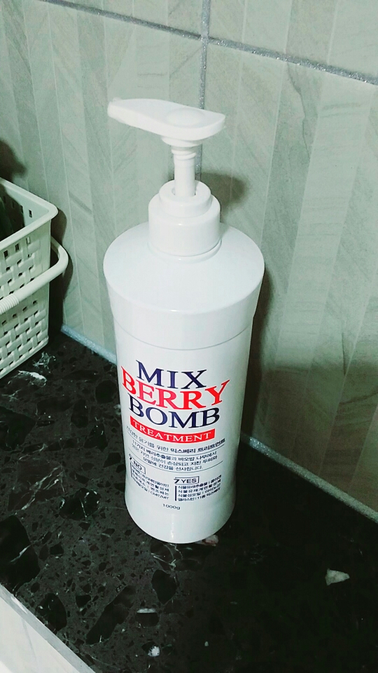 混合浆果炸弹护理的真实用户使用照片