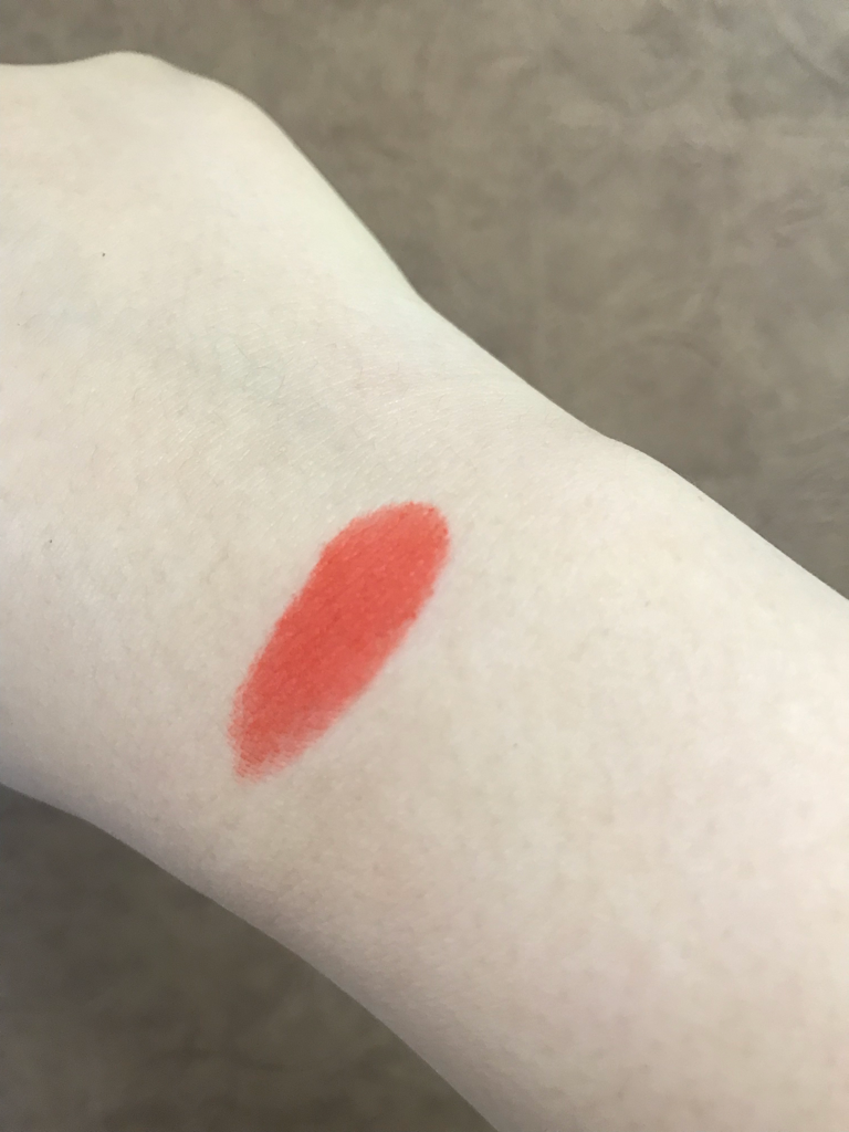 Real user review photo of Real Matte Lipstick [02 Brick Orange]