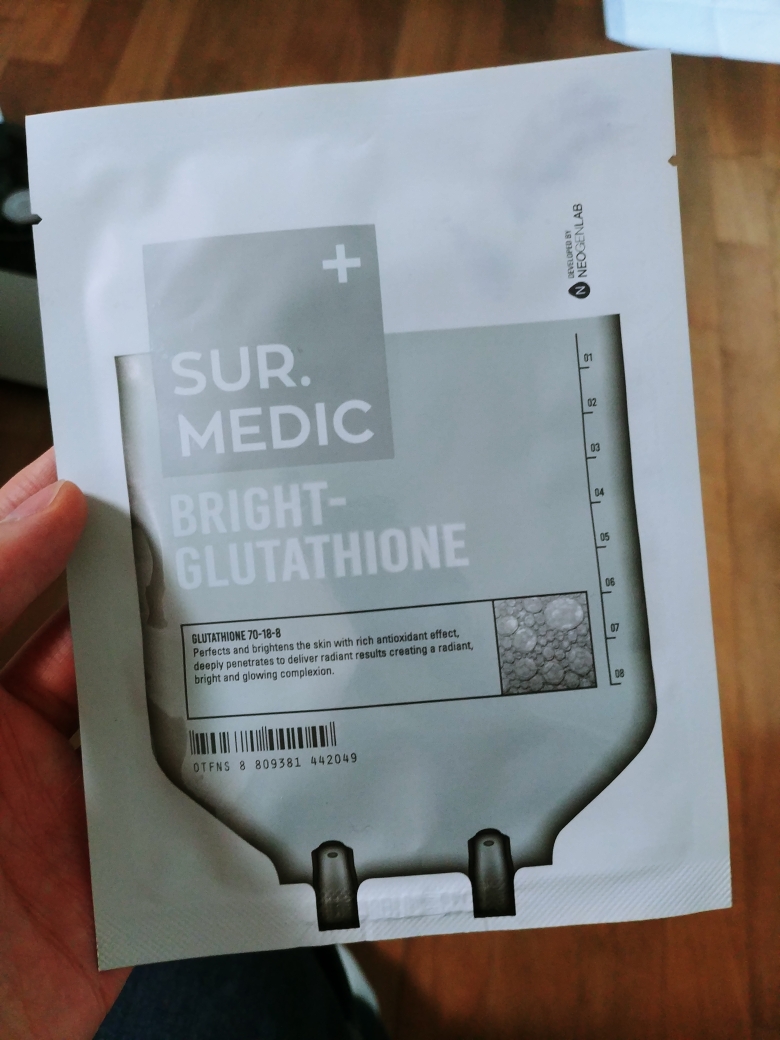 SUR.MEDIC+ Bright Glutathione Mask Reviews for 20s | Hwahae