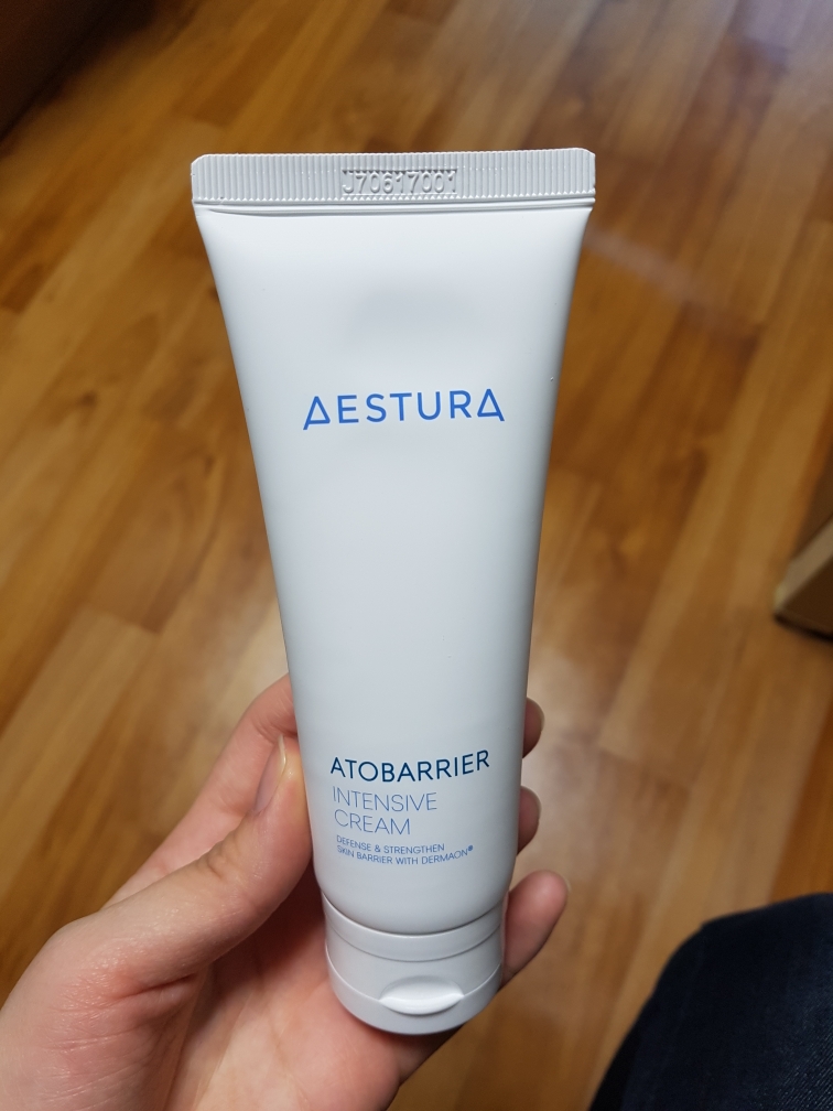 Real user review photo of Atobarrier Intensive Cream