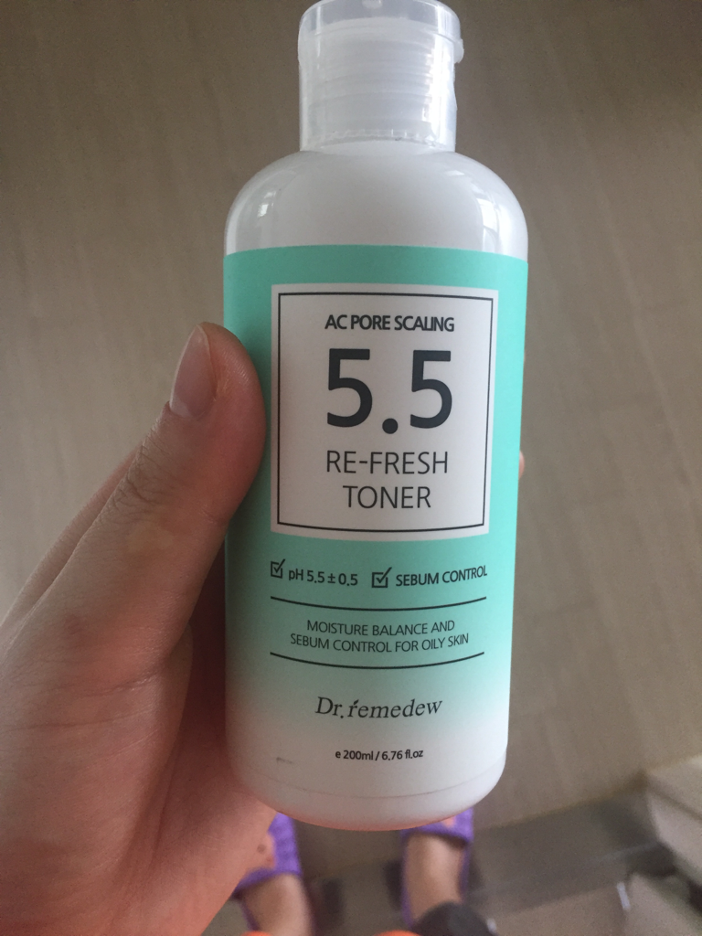 AC 毛孔细致化5.5补水花香爽肤水的真实用户使用照片