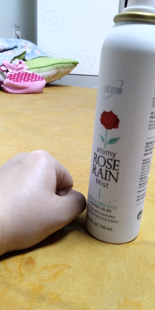 Real user review photo of Rose Rain Mist