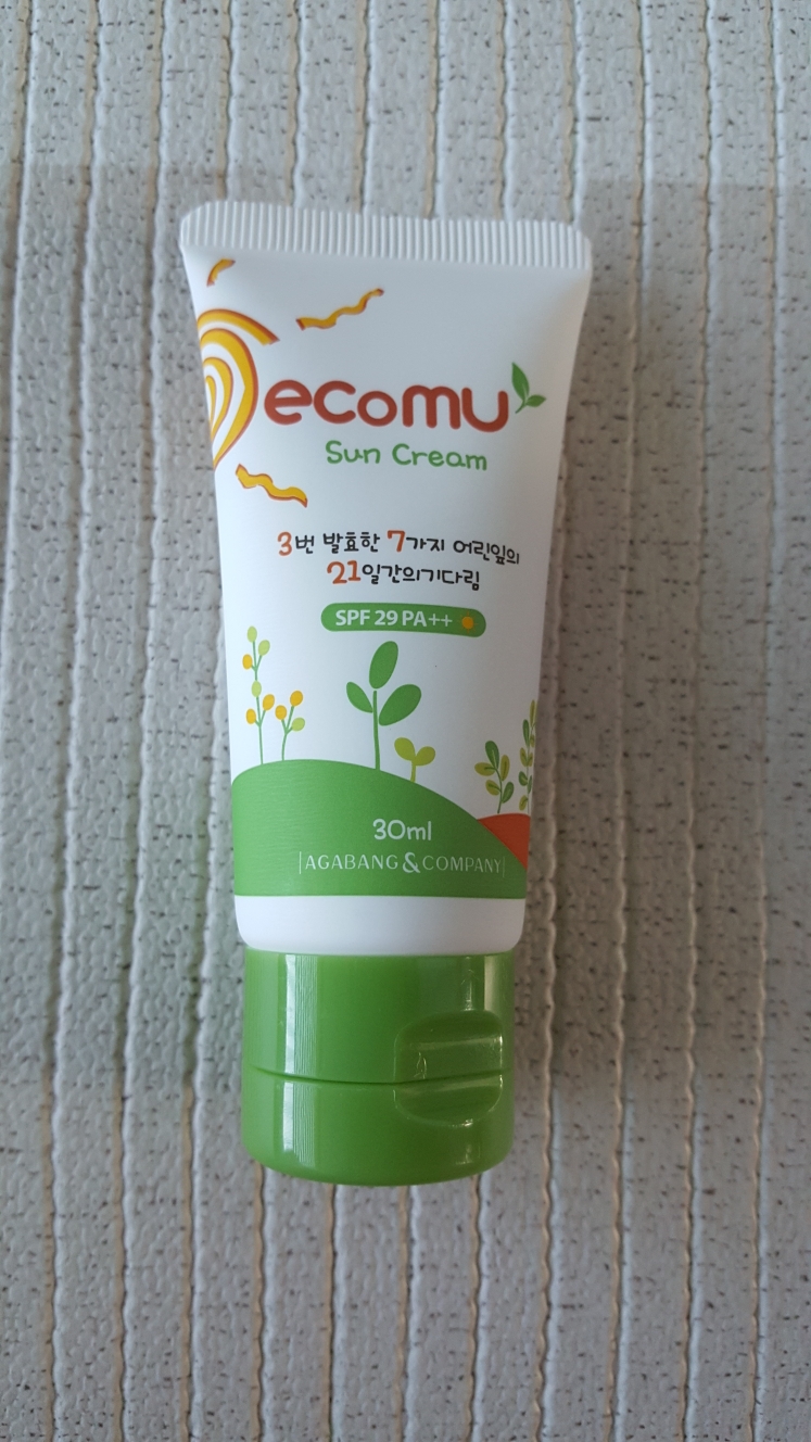 에코뮤 (ecomu) 썬크림 [SPF29/PA++] review image