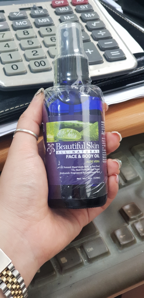 뷰티풀스킨 (BeautifulSkin) 알로에 베라 페이스&바디 오일 review image